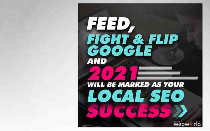 Utilize local SEO and work with Google to improve rankings